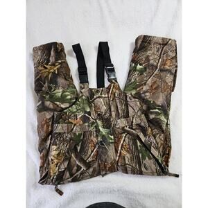 Field and Stream Youth Hunting Overalls Size Medium Insulated Real Tree Great
